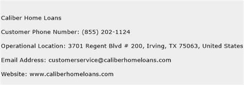 caliber homes customer service number.